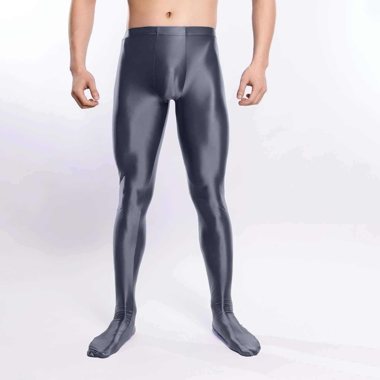 thumbnail image 5 of Pantalones deportivos de cintura alta con tirantes para hombre: pantalones para senderismo, running, gimnasio y yoga, nailon y spandex, tallas M-XXL, 5 of 5